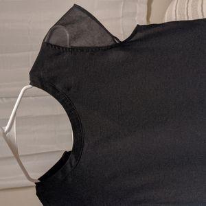 Black dress top